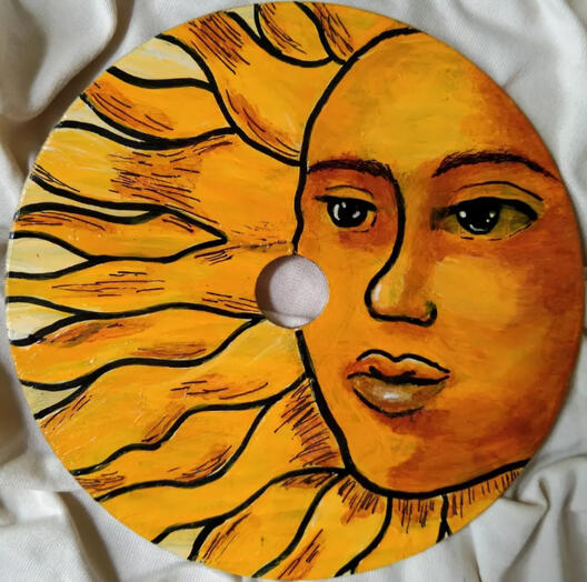 Sol (CD Painting)