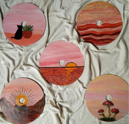 Sweet Pink (CD Paintings Collection)